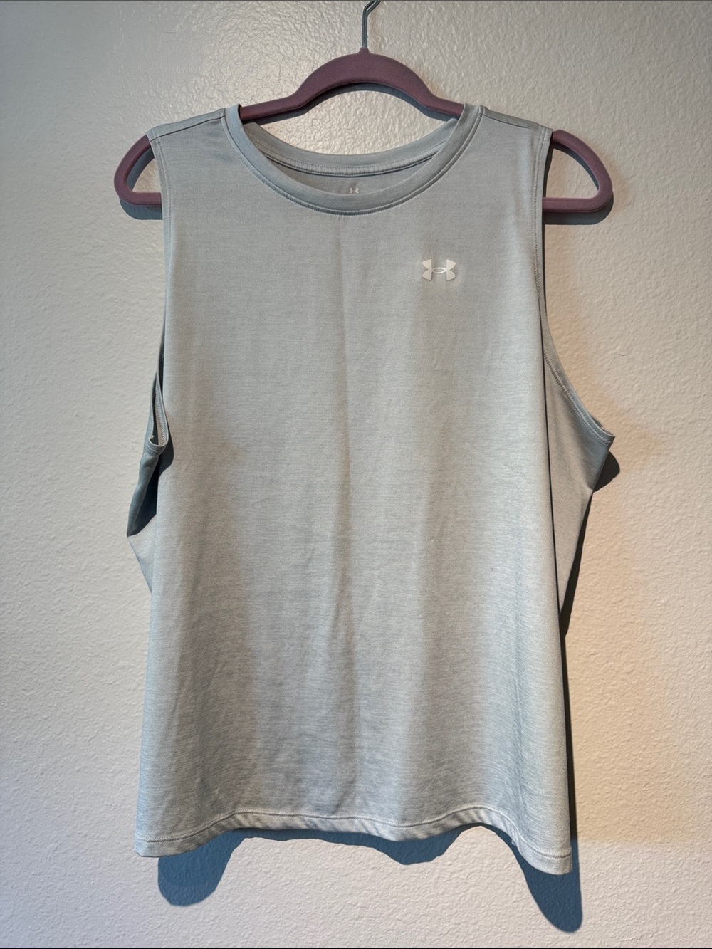 Under Armour Women’s Light Gray Muscle Tank